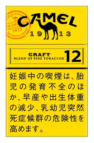 キャメル・クラフト・12・ボックス のパッケージ