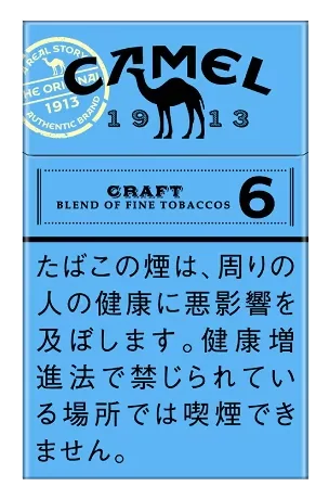 キャメル・クラフト・6・ボックス のパッケージ
