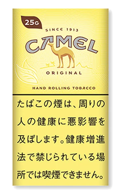 キャメル・オリジナル 25g のパッケージ