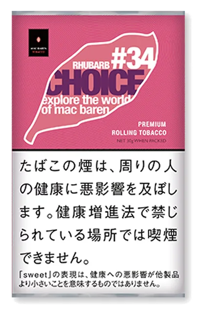 チョイス・ルバーブ のパッケージ