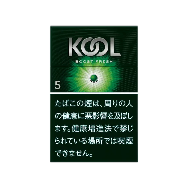 クール・ブースト・フレッシュ・5・ボックス のパッケージ