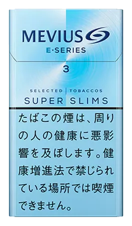 メビウス・Eシリーズ・3・100's・スリム のパッケージ