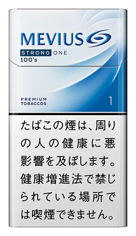 メビウス・ストロング・ワン・100's のパッケージ