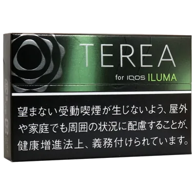 テリア・ブラックイエローメンソール のパッケージ