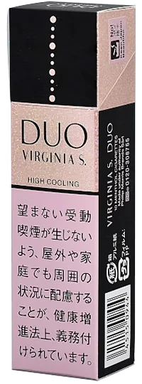 バージニア・エス・デュオ・メンソール・10's のパッケージ