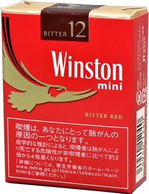 ウィンストン・ミニ・ビター・レッド・12 のパッケージ